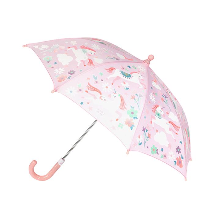 [장마대비타임]스테판조셉 컬러 체인징 우산 핑크